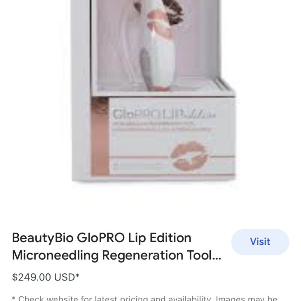 GloPRO® Lip Edition Microneedling Regeneration Tool with FACE MicroTip™ Attachme - Picture 3 of 3